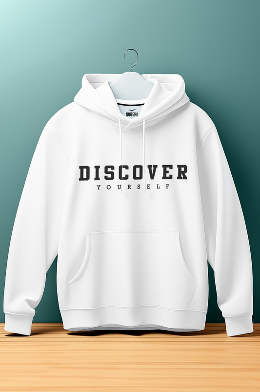 Classic Hoodie - Discover White